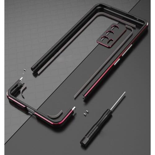 For iQOO Neo 5 5G Case Luxury Aluminum Bumper Protector Cover For IQOO Neo 5 Case Metal Frame Case Coque