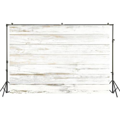 HUAYI Photography Backdrop Newborns Baby Studio White Wood Textured Photo Background Wooden Planks Photo Booth Floordrop W-1729