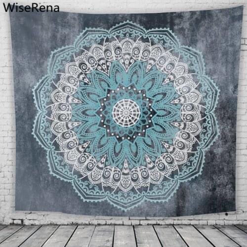 India Mandala Style Wall Tapestry Printing Bedroom Living Room Home Decorations Background Cloth Wall Hanging Tapestries tapete