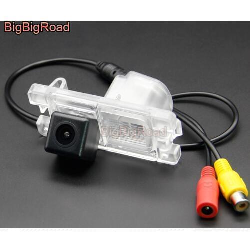 BigBigRoad Reverse Camera For Mitsubishi Triton L200 Hunter Sportero Strada Strakar Barbarian Fullback 2005~2019 Rearview Camera