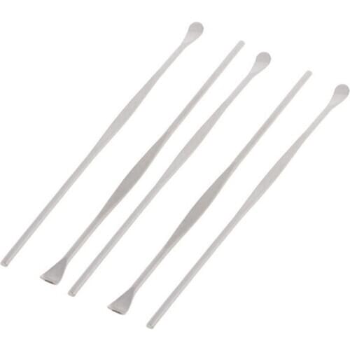 5pcs/lot Unique Design Stainless Steel Ear Pick Wax Curette Remover Cleaner Care Tool EarPick