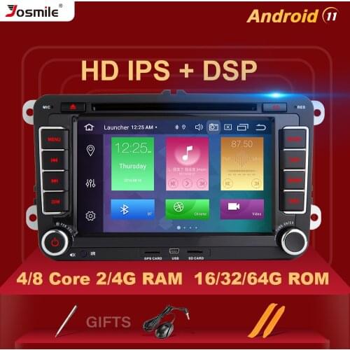 8 Core 4GB 64G 2 Din Android 11 Car DVD Multimedia Player For Skoda Octavia 2 3 A 5 A5 Yeti Radio GPS Navigation Stereo Audio
