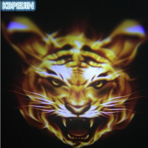 2pcs Car Styling Car Door Welcome Light Projector Logo Sticker for Lada kalina granta priora niva largus samara Accessories