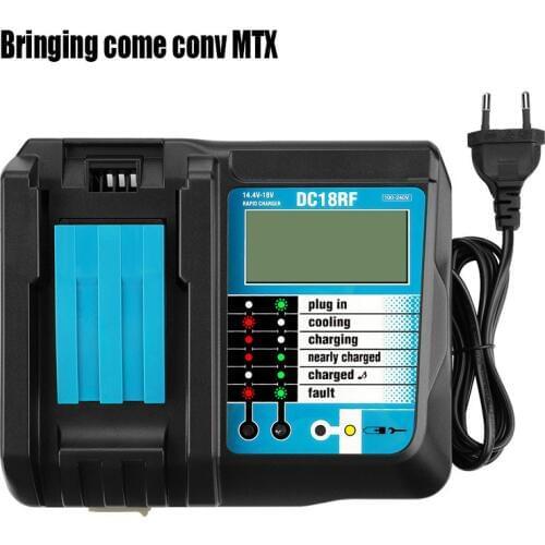 Cooling With USB port Li-ion Battery Charger 3.5A Charging Current for Makita 14.4V 18V BL1830 Bl1430 DC18RC DC18RA Power tool
