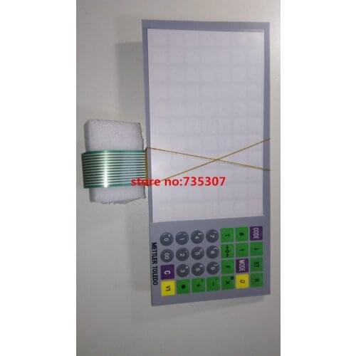 5pcs/lot Original New Scale Supplies English Version Keyboard Film For METTLER TOLEDO 8442 3600 3610 3650 3950 Scales