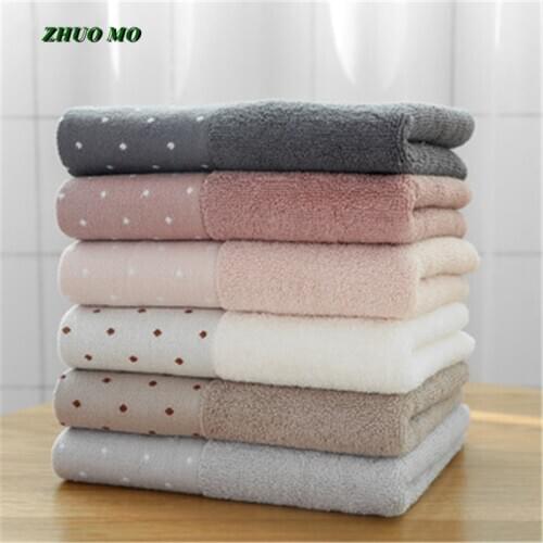 100% Pure Cotton Super Absorbent face Towel Thick Soft 34*75cm Shower Bathroom Towels Comfortable 6 Colors travel Towels F0319