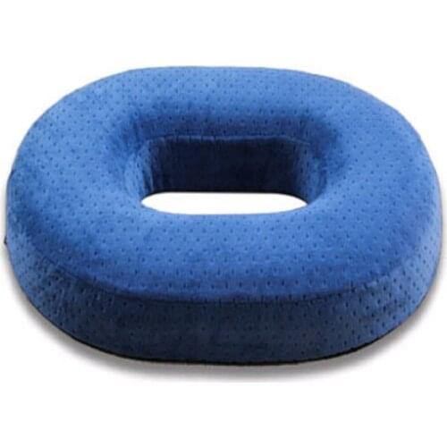 Oblong Sitting Pillow Seat Cushion Coccyx Pillow Pad High-rebound Memory Foam Relief Tailbone Pain Comfortable and Decompression