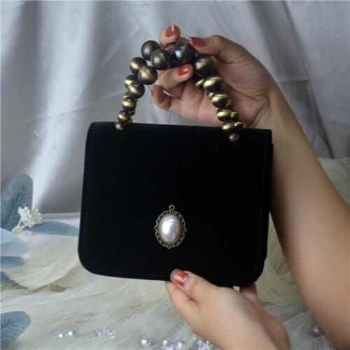 Luxury Designer Handbag Womens Bags 2021 Ladies Velvet Bridal Clutch Shoulder Chain Purse Evening Party Wedding Bags