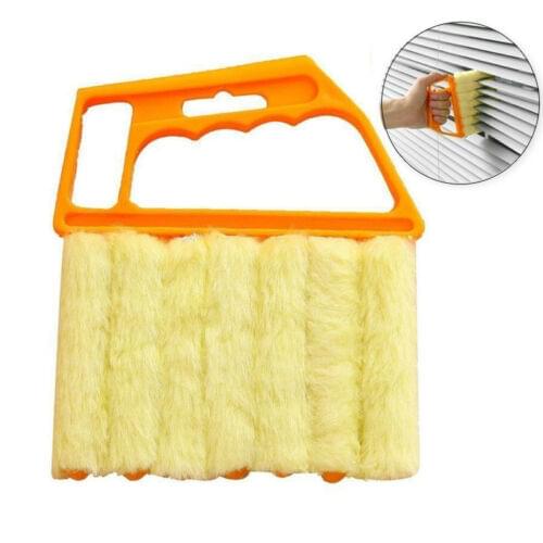 Microfibre Venetian Blind Brush Window Air Conditioner Duster Dirt Clean Cleaner