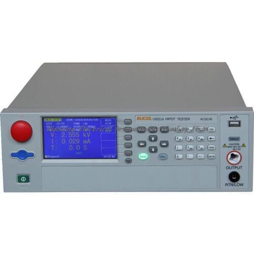 Eucol U9051B Safety Tester/Hipot Tester Hipot Tester withstanding voltage tester AC: 5kV, DC: 6kV, AC 20mA,DC 10mA