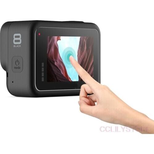 3pcs/set New Tempered Film Glass Protection Film Screen Protector For GoPro Hero 8 Camera
