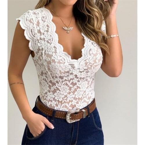Women Sexy Sleeveless Lace Floral Tube Tops Clubwear Fashion 2021 New Summer Women Slim Tops Female Streetwear