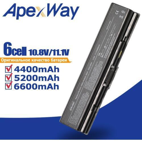 4400mAh Laptop Battery PA3534U-1BRS PA3535U-1BAS for Toshiba Satellite A505 Pro L550 L450 L300 A200 A210 A350 L500 A300 A500