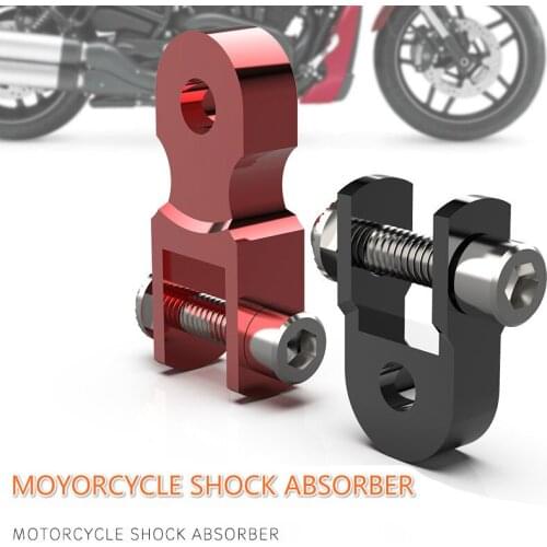 Motorcycle Accessories 1 Pair Small 55mm Height Rear Shock Absorber Heightening Fit for 10mm Screw Hole Moto Rear Shock Absorber
