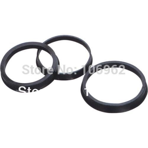 67.1-60.1mm 20pcs Black Plastic Wheel Hub Centric Ring Custom Size Available Wheel Rim Parts Accessories Wholesale Free Shipping