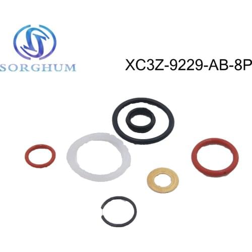 CM-5010 (Set of 8) Fuel Injector O-Ring Kits For Ford Motorcraft 7.3L XC3Z-9229-AB-8P