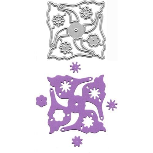 Flower Dies Clear Stamps And Dies for Scrapbooking DIY Embossing Cut Die Album Paper Card Decor Craft Metal Cutting Stencils New