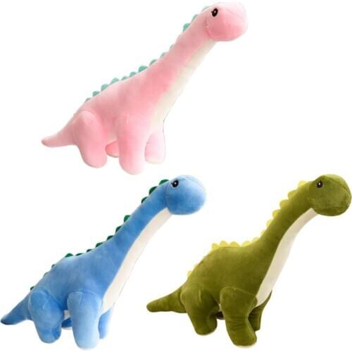 Long-necked Dinosaur Plush Doll Stuffed Animal Soft Cuddly Toy Sofa Car Pillow