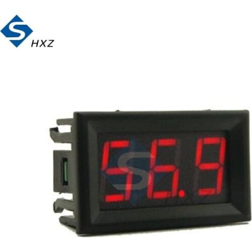 Two-wire 0.56 Inch DC 3 Digital Display Voltmeter DC5V-120V For Car Bicycle Motorcycle