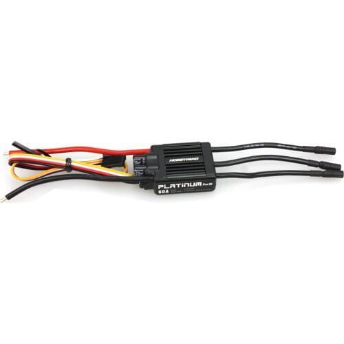 F17552/3 HobbyWing Platinum 50A / 60A V3/ V4 Brushless Electronic Speed controller ESC for RC Drone Heli FPV Multi-Rotor