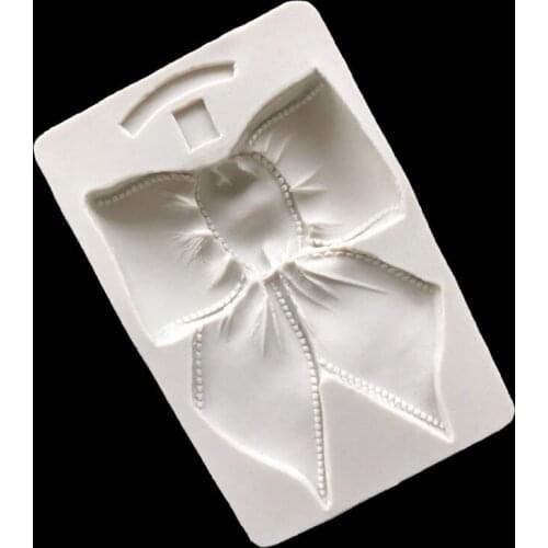 Fantang Large Bow Gift Modeling Silicone Mold Soft Clay Dress Bow Decoration Glue Drop Mold