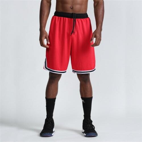 Summer Leisure Sports Mens Shorts Quick-Drying Sports Running Fitness Training Shorts Outdoor Basketball Mens Five-point Pants