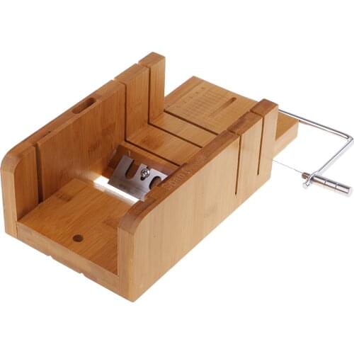 Multi-function Practical Wooden Soap Cutter Loaf Mold Soap Making Cutting Tools