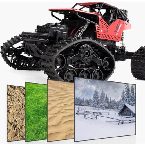 Powerful Rc Car Rock Crawler Remote Control Toys Change Track Tire Radio-Controlled Cars Gifts Toys For Boys Rc Crawler Wheel