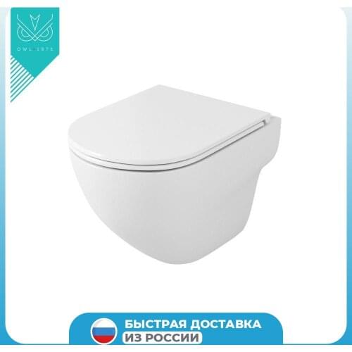 Сидения для унитазов OWL 1975 China At AliExpress