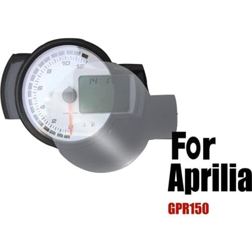 For aprilia GPR150 Dashboard Cluster Scratch Protection Instrument Speedometer Film Screen Protector Stickers