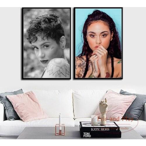 Posters And Prints Kehlani Pop Music Singer Star Canvas Painting Wall Art Picture Vintage Poster Decorative Home Decor Tableau