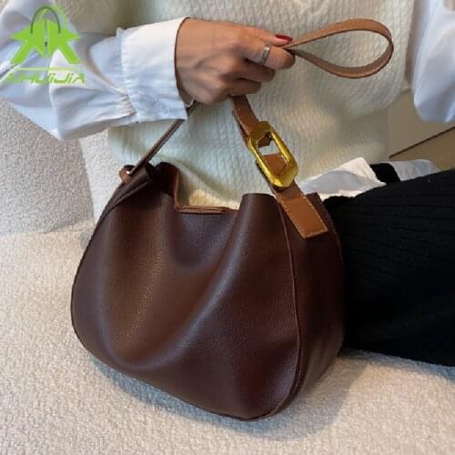 Fashion Solid Color Female Tote Bag 2021 New High Quality PU Leather Women Designer Handbag High Capacity Shoulder Messenger Bag