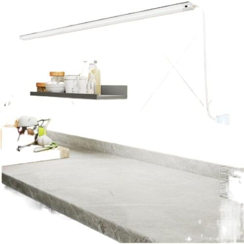 220v Cabinet right angle light led lamp kitchen cabinet bottom wall cabinet shoe showcase sweep hand touch-sensitive strip light