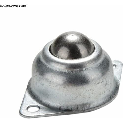 ZLinKJ 1PCS 48*32*22mm Roller Ball Bearing Metal Caster Flexible Move Stable Metal Round Ball Furniture Caster