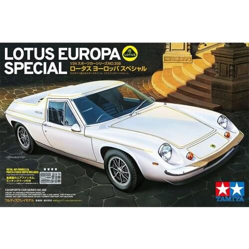 1/24 Tamiya plastic assembling car model toy Lotus Europa Special DIY assembling kit #24358