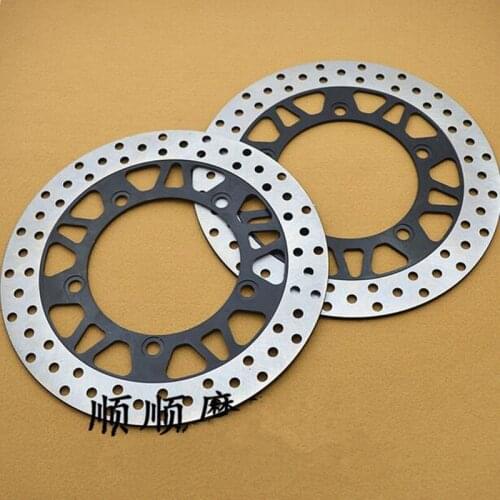 1 Pair Motorcycle Front Brake Disc Rotor For Suzuki AN400 Burgman Skywave AN 400 2007 - 2015 2008 2009 2010 2011 2012 2013 2014