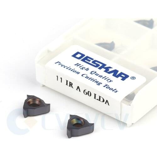 11ER 11IR A55/A60 LDA CNC Lathe Inside And Outside Small Thread Turning Tools Carbide Inserts Machining Cut High Quality Sharp