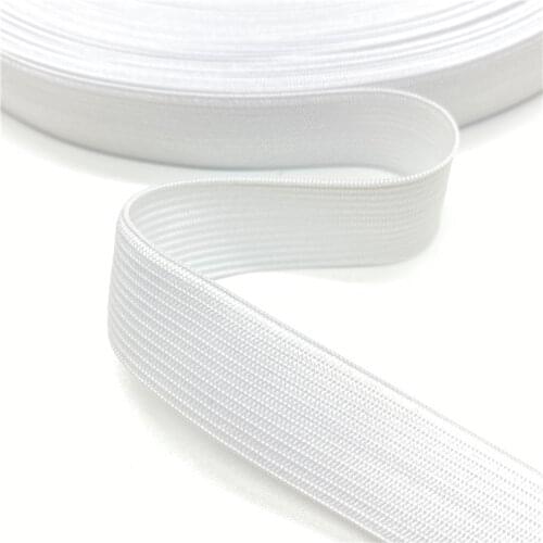 20mm High Quality And High Elasticity Elastic Band For Underwear Pants Bra Rubber Clothes Adjustable Soft Waistband Elastic #01