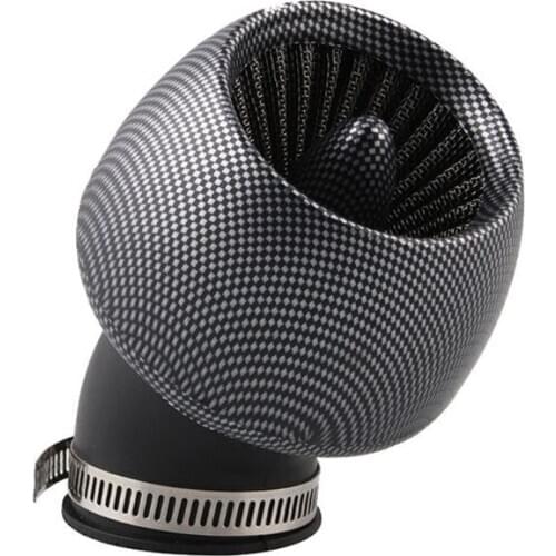 48mm Universal Carbon Fiber Air Filter For 150cc-250cc motorcycle scooter ATV 270E
