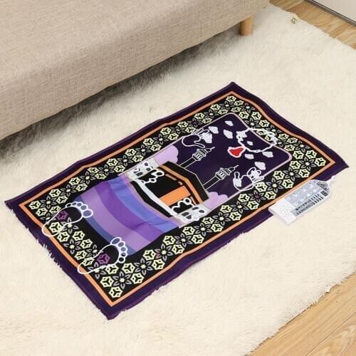 Electronic Interactive Islamic Prayer Mat Carpet for Worship Salat Musallah Prayer Rug Praying Tapete Learning Machine