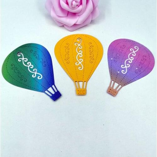 Hot Air Balloon Metal Cutting Die For Scrapbooking Album Cardmaking Decorative Embossing Making Greeting Card Photo Paper Craft