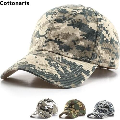 Camouflage Tactical Baseball Cap Digital Men Baseball Caps Outdoor Jungle Hunting Snapback Hat Casual Climbing cap Hiking Hat