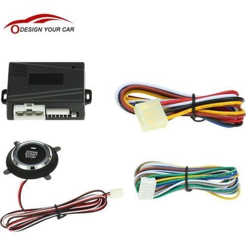 Car Engine Push Start Stop Button Auto Ignition Remote Starter for Toyota Ford Peugeot 307 Mercedes Volkswagen Mazda 3 Passat B6