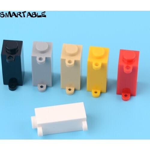 Smartable Brick 1x1x2 with Shutter Holder Building Blocks MOC Parts Toys For Kids Educational Compatible 3581 20pcs/lot