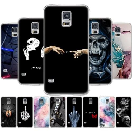 Soft Silicon TPU Cover For Samsung Galaxy S5 Case phone Cover For Samsung S5 Neo Case Capa For Samsung S5 i9600 SM-G900F marble
