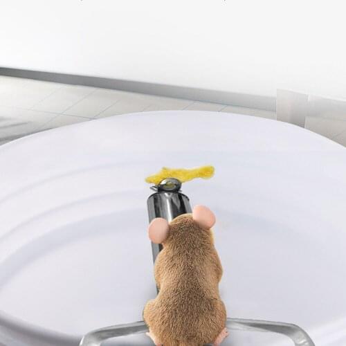 Mice Rats Mouse killer Roll Trap log Grasp Bucket Rolling Roller+Ramp