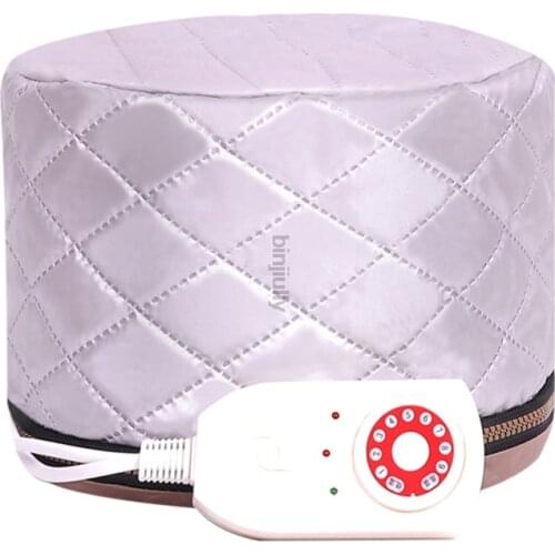 Heating Steam Hair Cap Hot Oil hat DIY hair styling heauty tools hair care nutrition hair Optional temperature