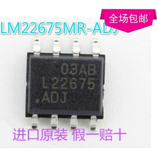 New 10pcs/lot LM22675MR-ADJ L22675-ADJ L22675 SOP-8