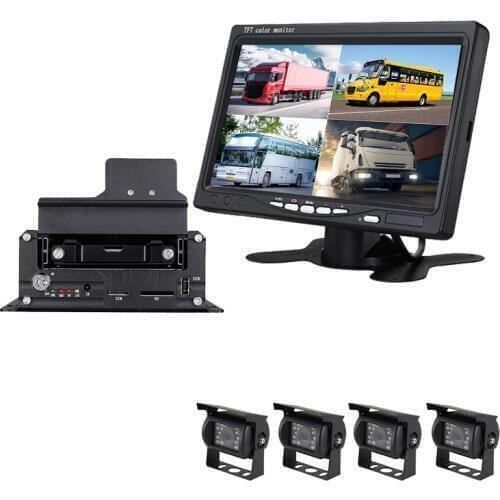 Brand new H.265 1080P 4ch ssd/hdd mobile dvr 8 channel mobile car dvr recorder 4g wifi gps optional 4 channel MDVR for vehicle