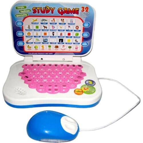 New Baby Children Learning Machine with Mouse Computer Pre School Early Learning Study Education Machine Tablet Toy Gift